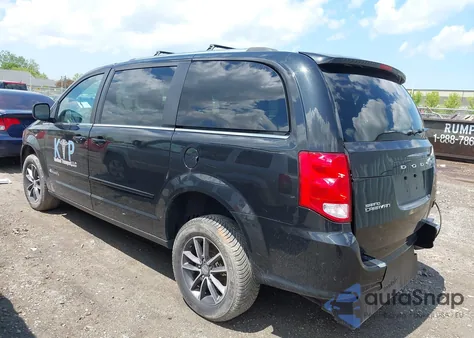 2017 Dodge Grand Caravan Sxt из США, поврежденный, VIN 2C4RDGCG7HR573234